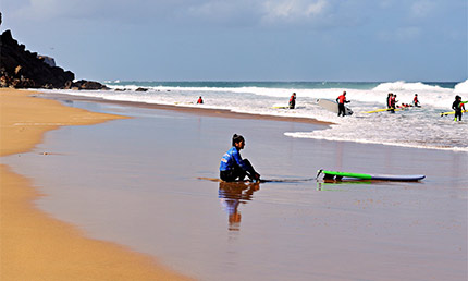 Surflessen in Portugal