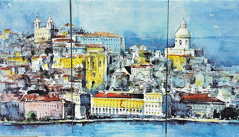 Schilderij van Lissabon
