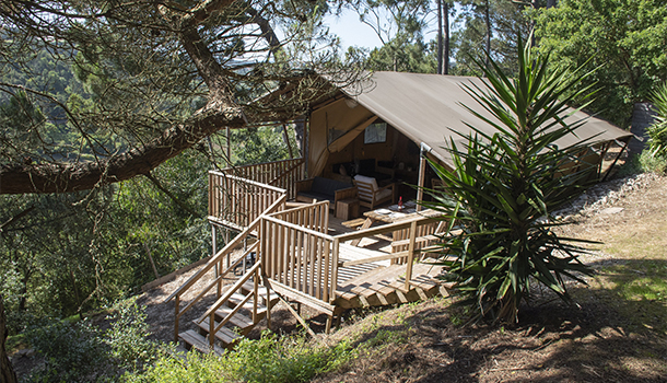 Quinta Japonesa, glamping lodges regio Zilverkust
