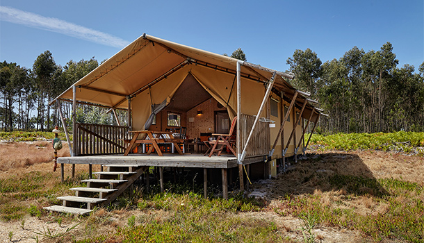 Terra dos Anjos, luxe safaritenten vlakbij zee