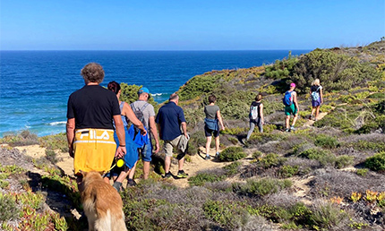 Wandelen met een Nederlands sprekende gids in de Algarve