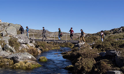 Wandeltrektocht door de bergen met Tugar